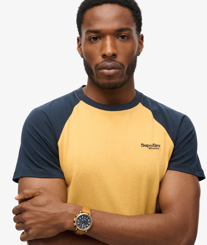 Superdry Organic Cotton Essential Logo Baseball T-Shirt