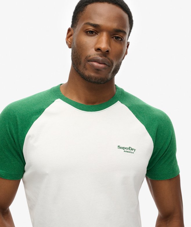 Superdry Organic Cotton Essential Logo Baseball T-Shirt