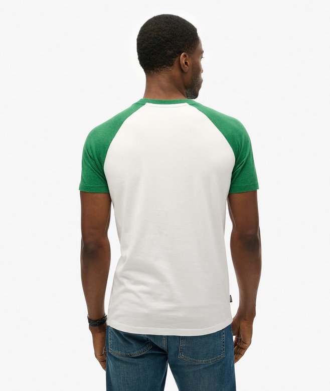 Superdry Organic Cotton Essential Logo Baseball T-Shirt