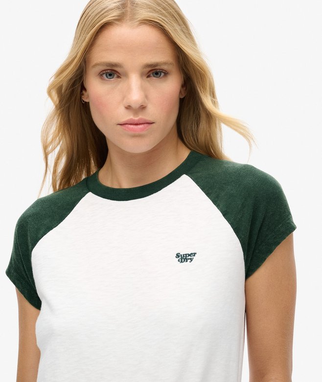 Superdry Organic Cotton Essential Logo Raglan T-Shirt