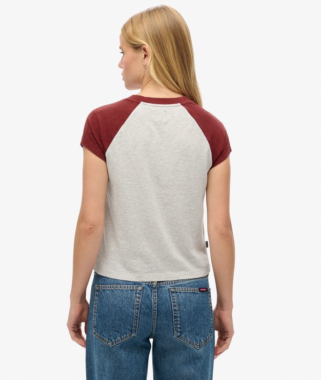 Superdry Organic Cotton Essential Logo Raglan T-Shirt