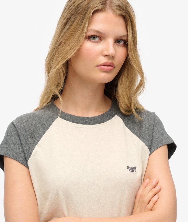 Superdry Organic Cotton Essential Logo Raglan T-Shirt