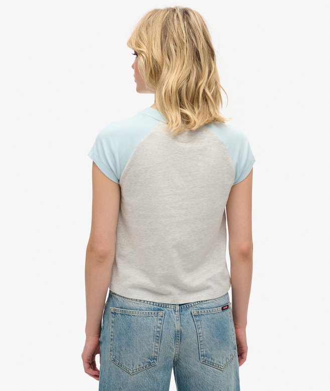 Superdry Organic Cotton Essential Logo Raglan T-Shirt