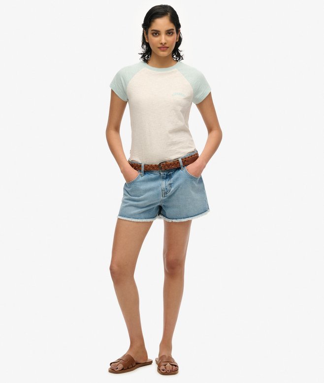 Superdry Organic Cotton Essential Logo Raglan T-Shirt