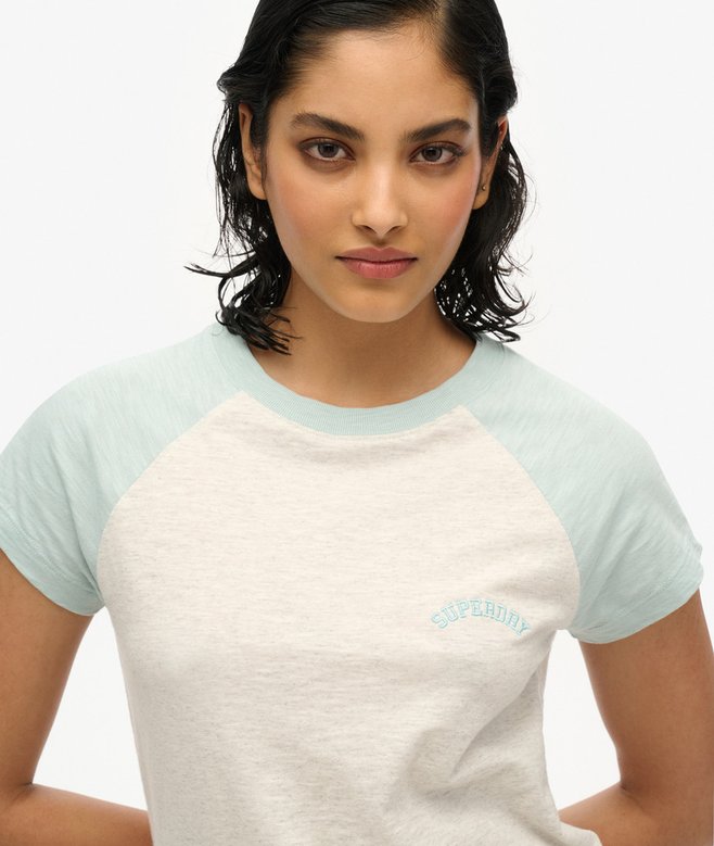 Superdry Organic Cotton Essential Logo Raglan T-Shirt