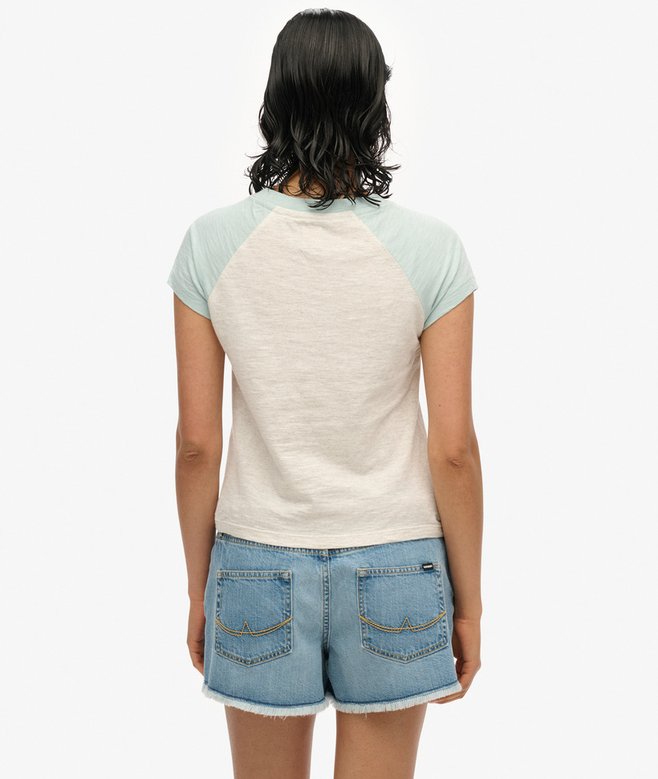 Superdry Organic Cotton Essential Logo Raglan T-Shirt