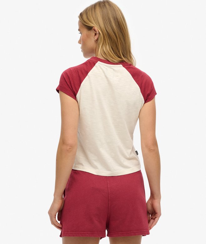 Superdry Organic Cotton Essential Logo Raglan T-Shirt