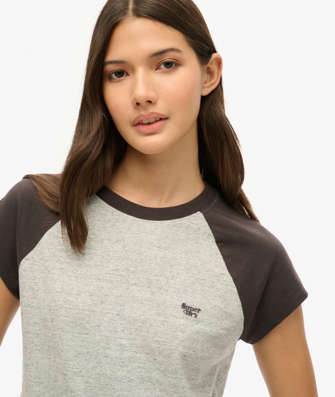 Superdry Organic Cotton Essential Logo Raglan T-Shirt