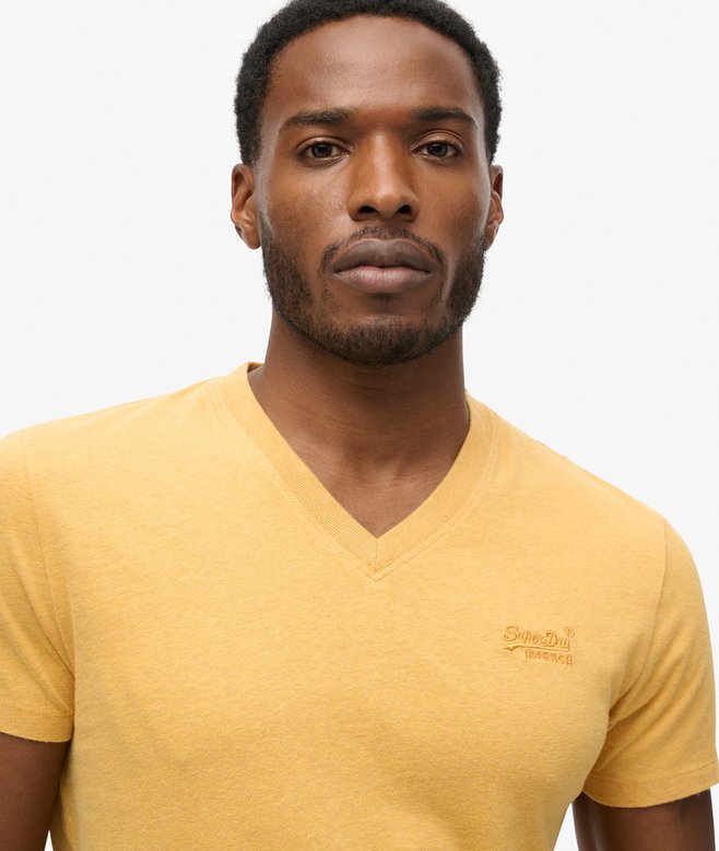 Superdry Organic Cotton Essential Logo V Neck T-Shirt