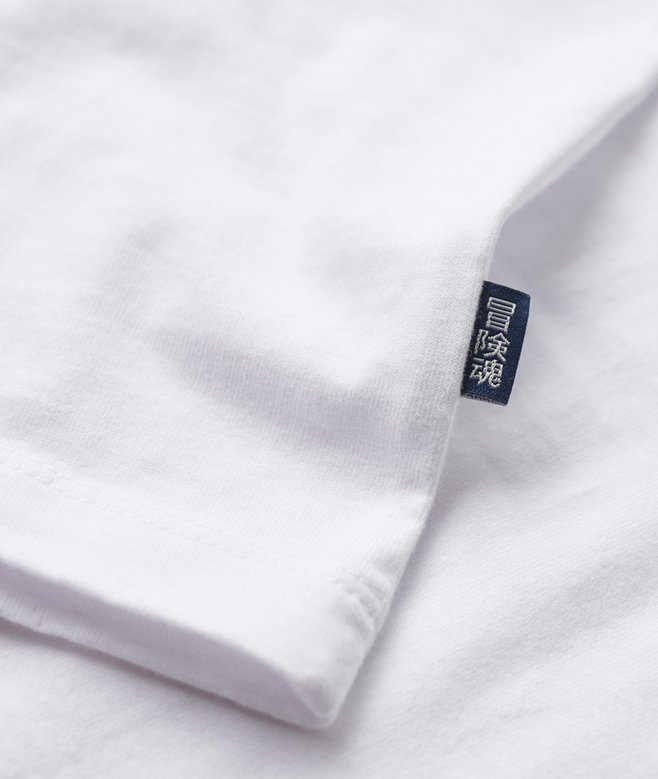 Superdry Organic Cotton Essential Logo V Neck T-Shirt