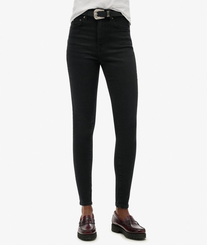 Superdry Organic Cotton High Rise Skinny Denim Jeans
