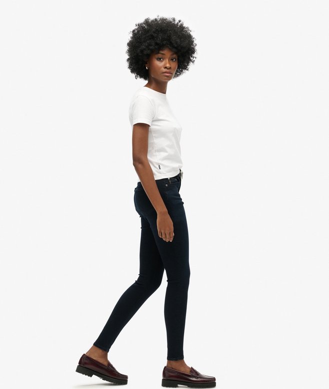 Superdry Organic Cotton High Rise Skinny Denim Jeans