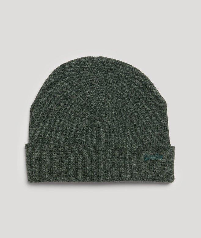 Superdry Organic Cotton Orange Label Vintage Logo Beanie