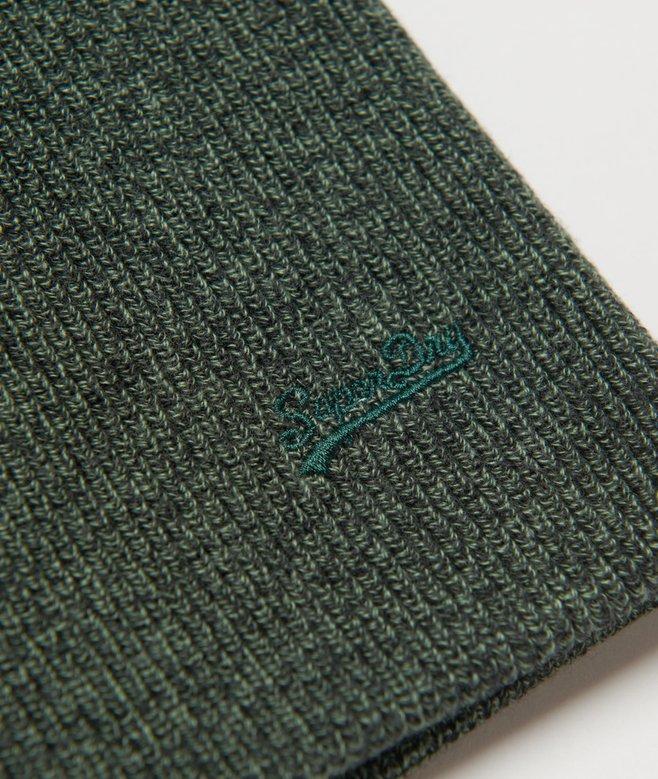 Superdry Organic Cotton Orange Label Vintage Logo Beanie