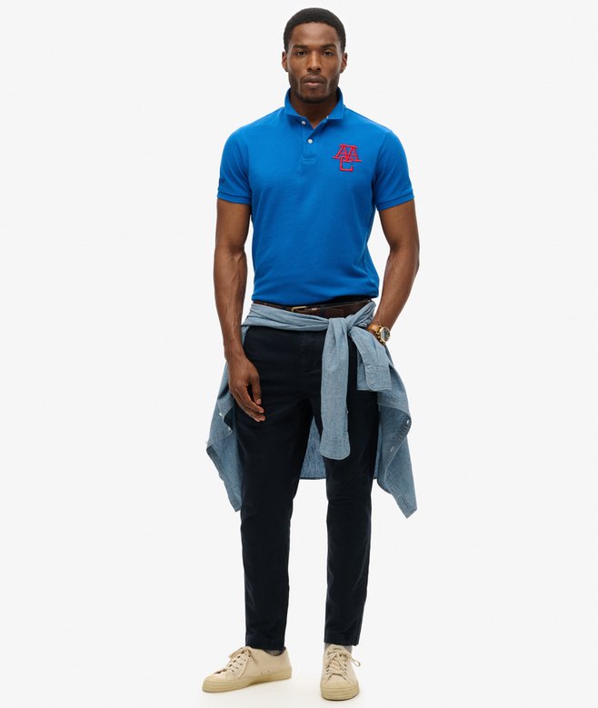 Superdry Organic Cotton Superstate Short Sleeve Polo Shirt