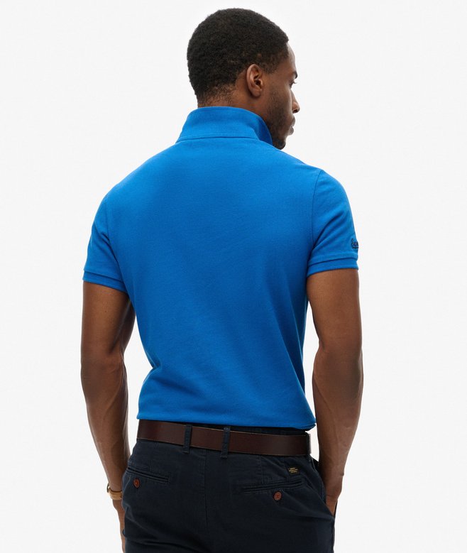 Superdry Organic Cotton Superstate Short Sleeve Polo Shirt