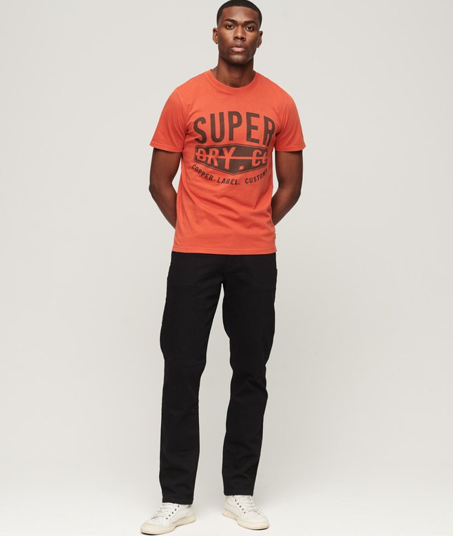 Superdry Organic Cotton Vintage Copper Label T-Shirt