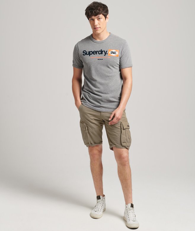 Superdry Organic Cotton Vintage Core Cargo Heavy Shorts