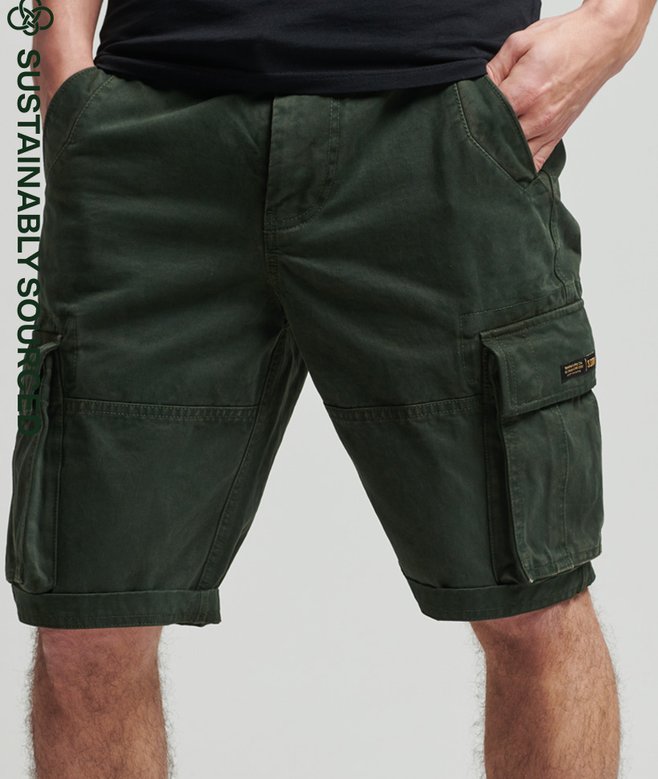superdry Organic Cotton Vintage Core Cargo Heavy Shorts