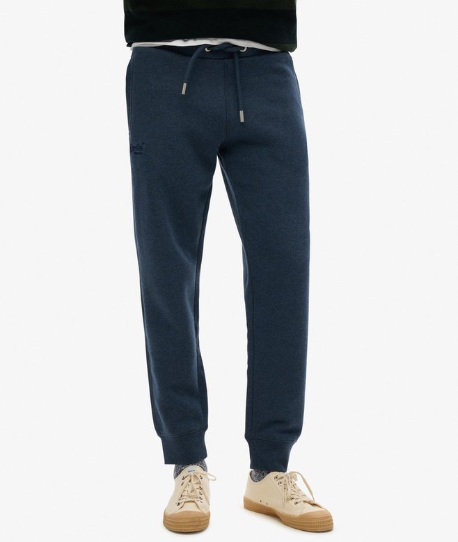 Superdry Organic Cotton Vintage Logo Embroidered Joggers