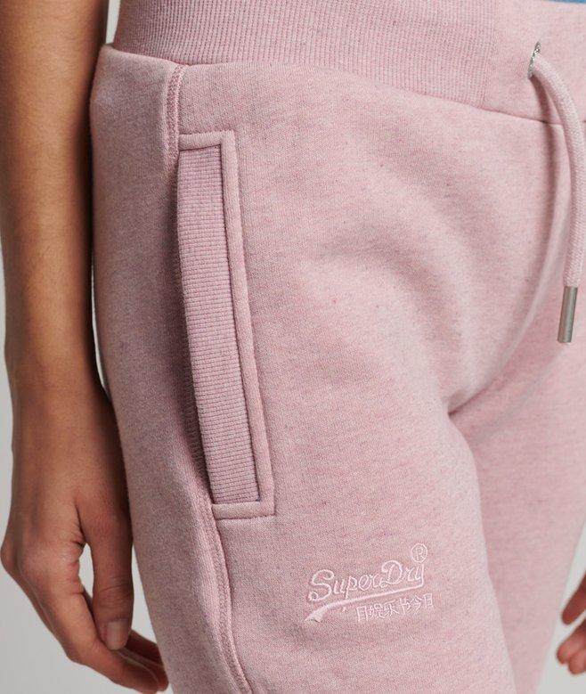 Superdry Organic Cotton Vintage Logo Embroidered Joggers