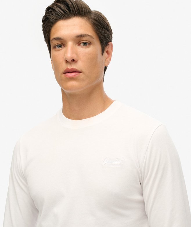 Superdry Organic Cotton Vintage Logo Embroidered Top