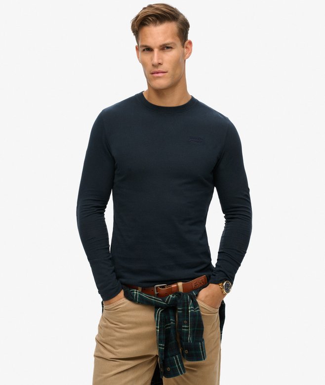 superdry Organic Cotton Vintage Logo Embroidered Top