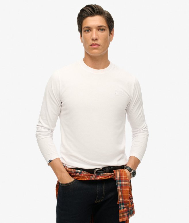 superdry Organic Cotton Vintage Logo Embroidered Top