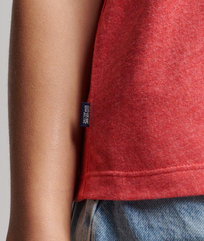 Superdry Organic Cotton Vintage Logo Embroidered Vest