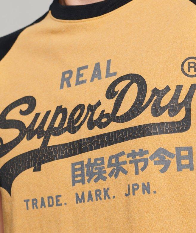 Superdry Organic Cotton Vintage Logo Raglan T-Shirt