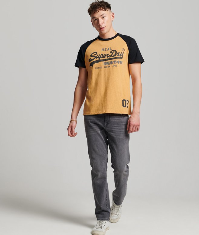 Superdry Organic Cotton Vintage Logo Raglan T-Shirt
