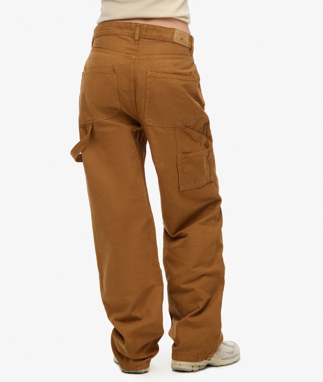 Superdry Organic Cotton Vintage Wide Carpenter Pants