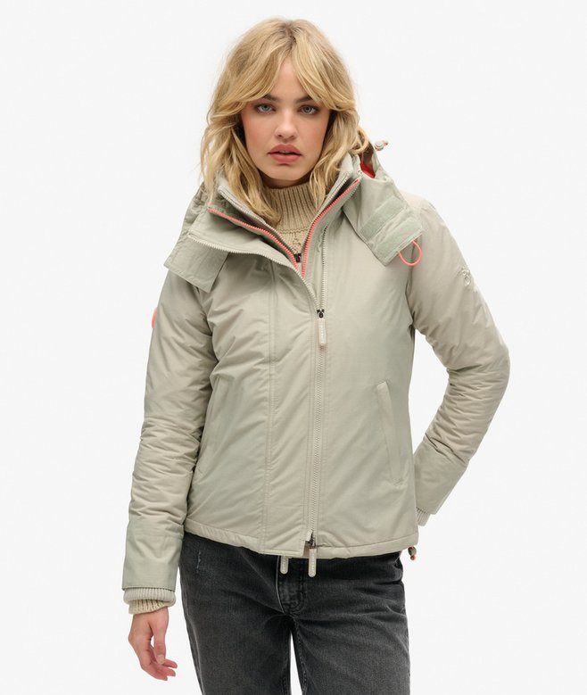 superdry Pop Zip Hooded Arctic SD-Windcheater Jacket