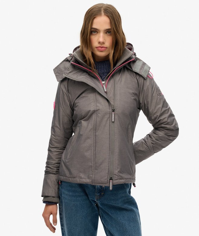 superdry Pop Zip Hooded Arctic SD-Windcheater Jacket