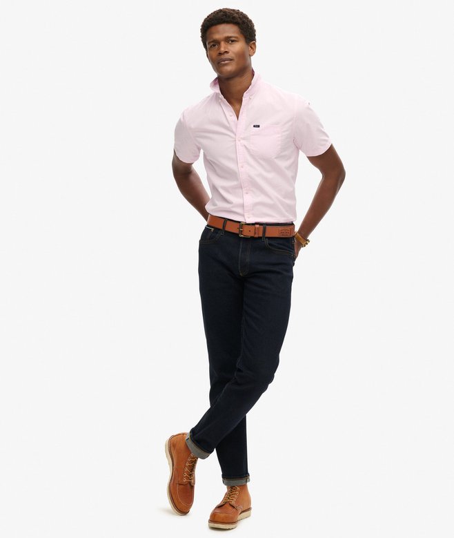 Superdry Premium University Oxford Short Sleeve Shirt