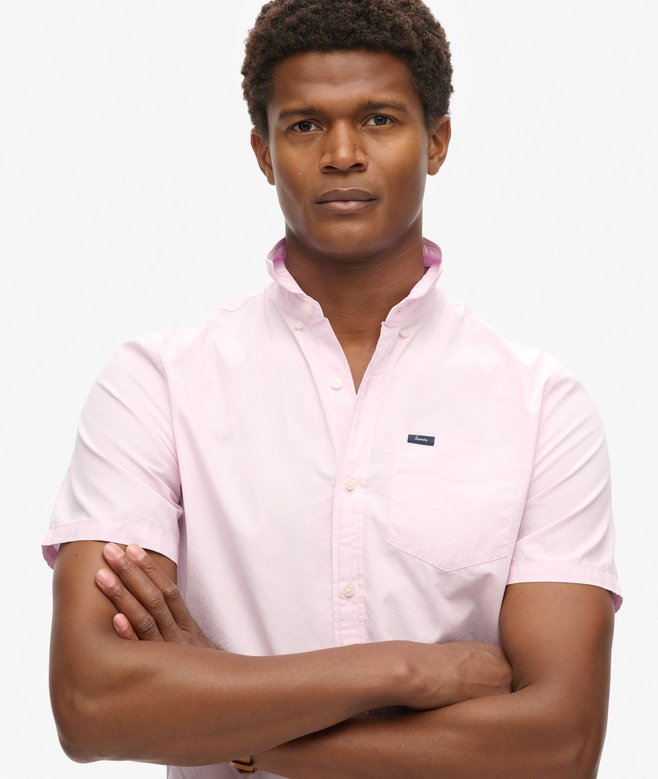 Superdry Premium University Oxford Short Sleeve Shirt