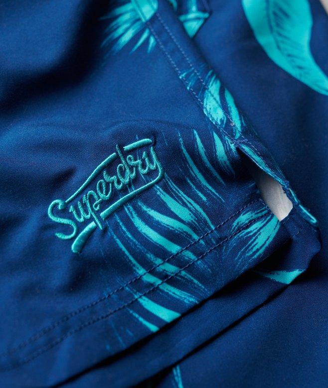 Superdry Recycled Hawaiian Print 17-inch Swim Shorts
