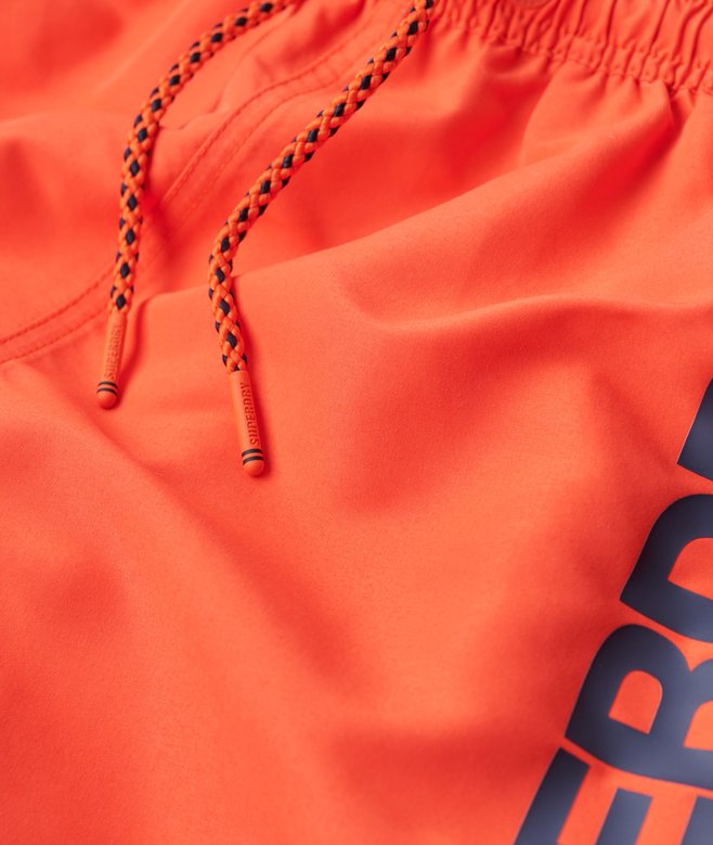 Superdry Sport Graphic 17-inch Recycled Swim Shorts