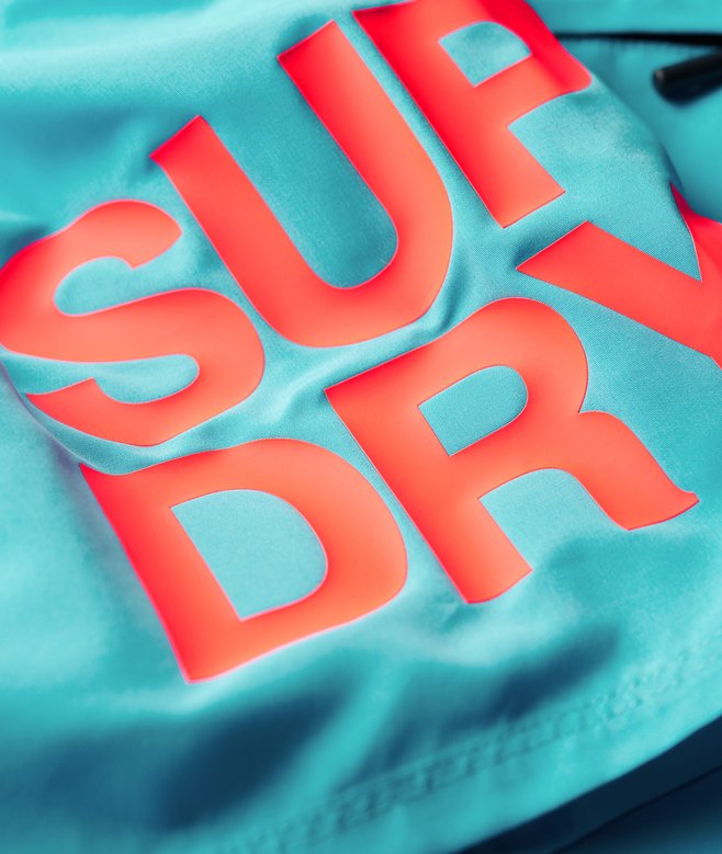 Superdry Sportswear Logo 17-inch Recycled Swim Shorts