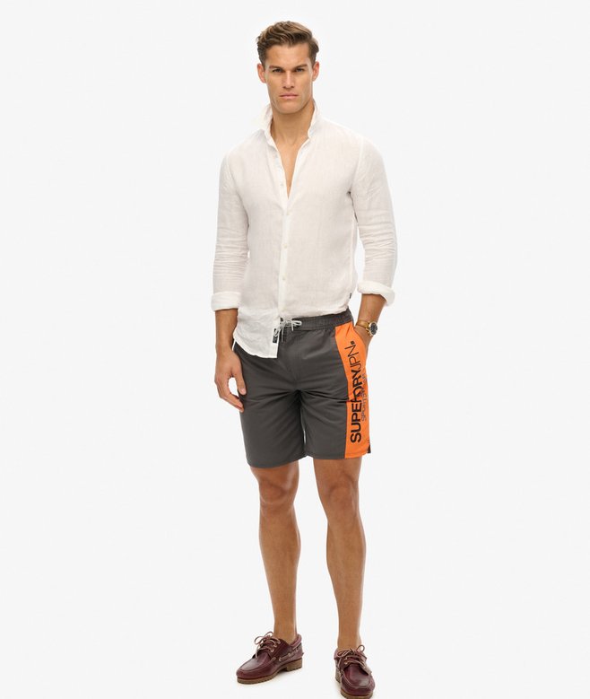 superdry Sportswear Logo 19 Inch Recycled Boardshorts