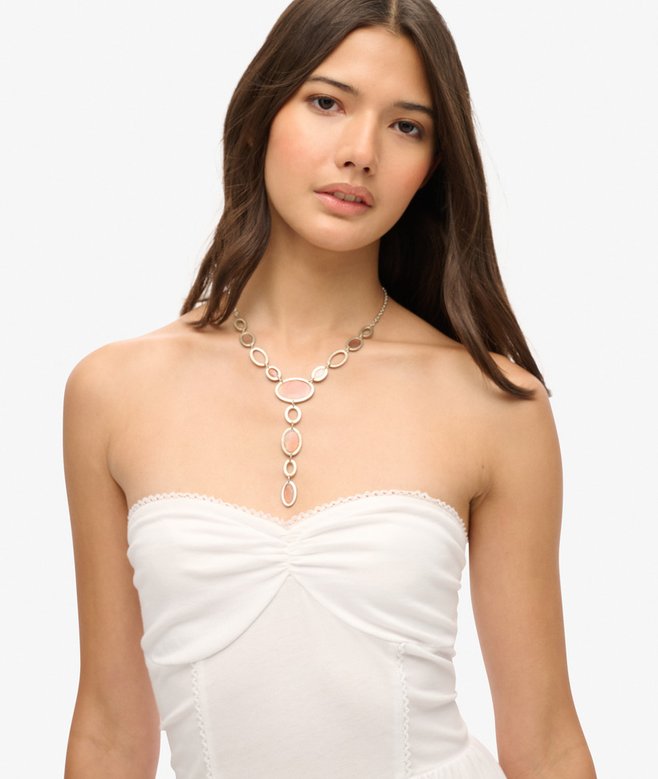 Superdry 50s Lace Bandeau Mini Dress