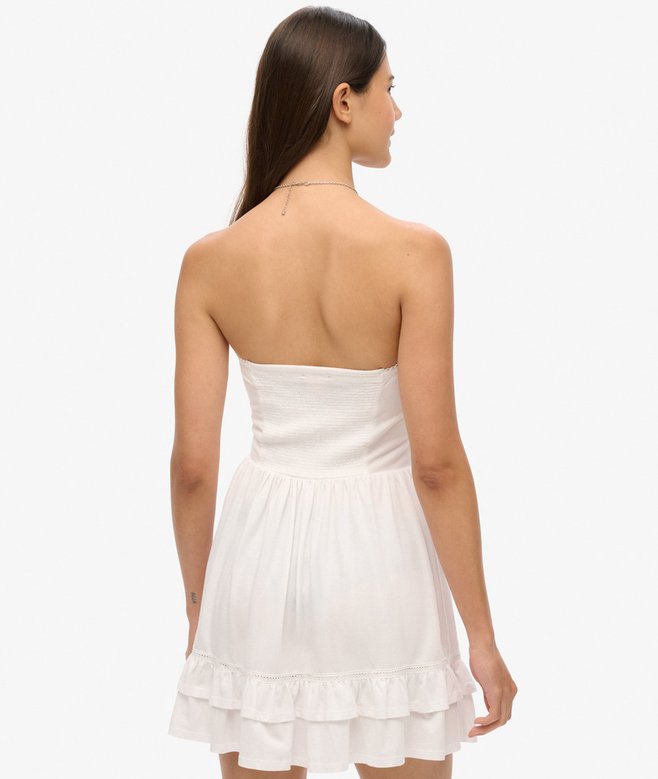 Superdry 50s Lace Bandeau Mini Dress