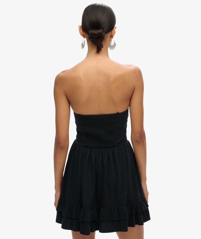 Superdry 50s Lace Bandeau Mini Dress