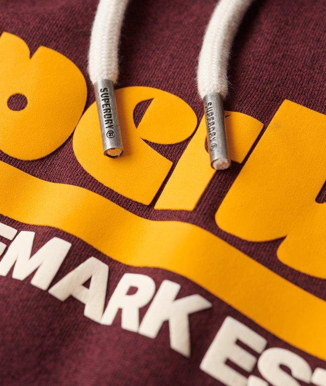 Superdry 70s Retro Font Logo Hoodie