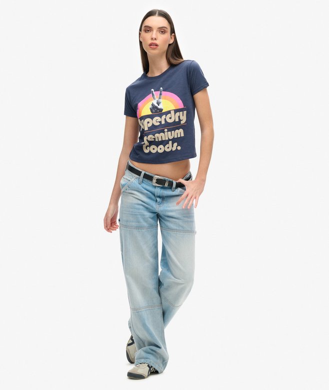 Superdry 70s Retro Logo Graphic T-Shirt