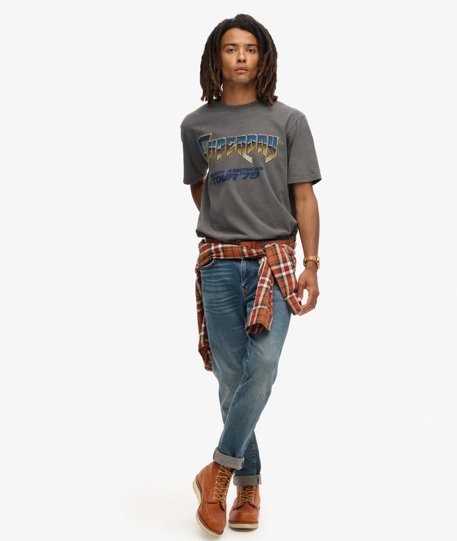 Superdry 70s Rock Graphic Band T-Shirt