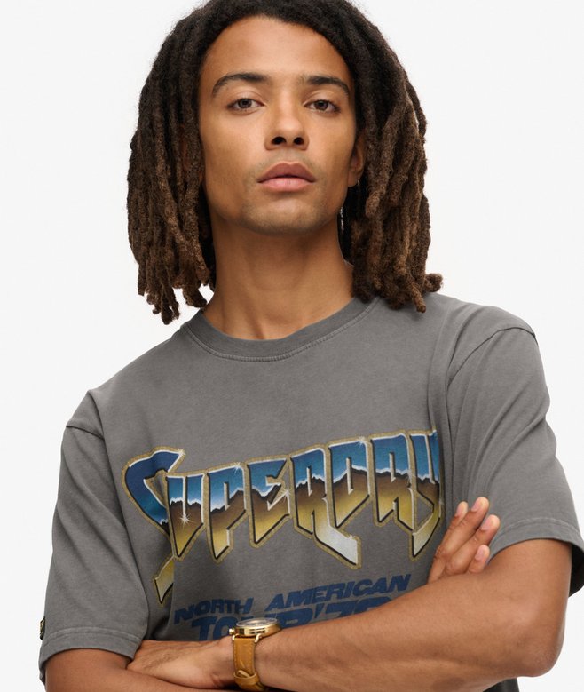 Superdry 70s Rock Graphic Band T-Shirt
