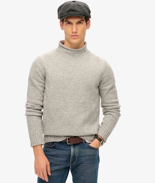 Superdry 90s Roll Neck Jumper