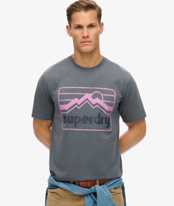 superdry 90s Terrain Graphic T-Shirt