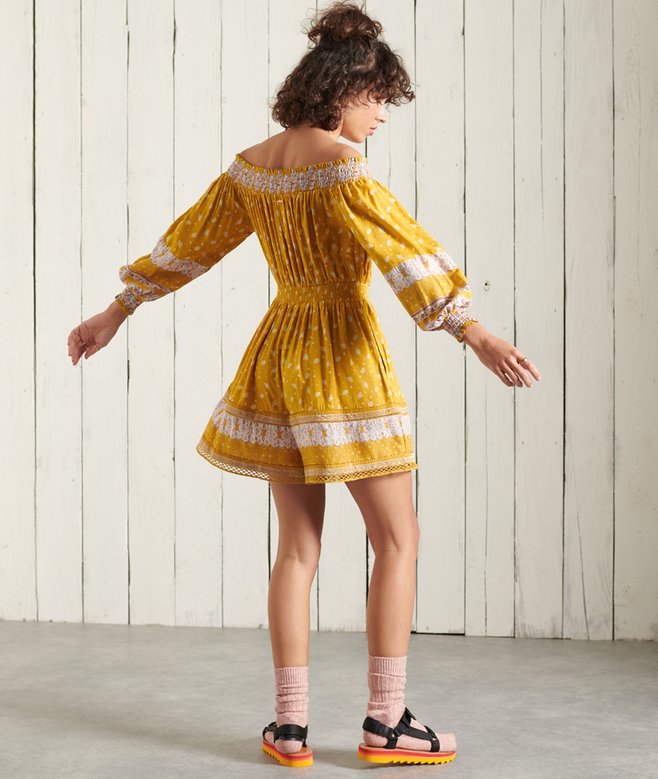 Superdry Ameera Off The Shoulder Playsuit